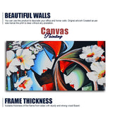 Canvas Wall Painting of Lord Radha Krishna Abstract Pattern - Decor Smart