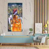 Canvas Wall Painting of Radhe Krishna - Decor Smart