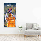 Canvas Wall Painting of Radhe Krishna