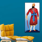 Canvas Wall Painting of Shri Guru Gobind Singh - Decor Smart