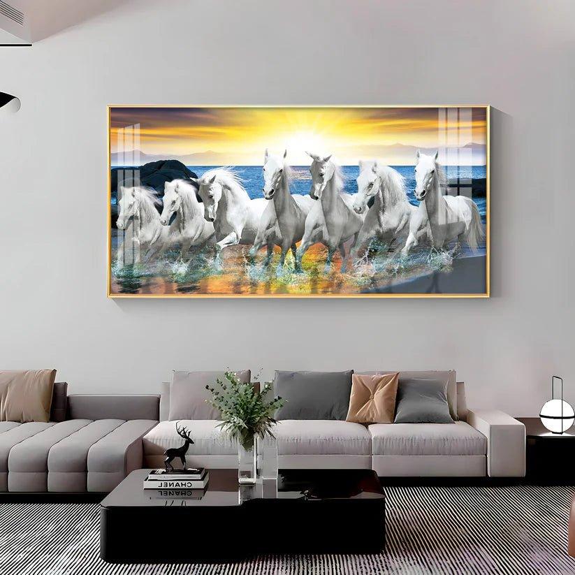 Chasing Dreams Premium Acrylic Floating Wall Painting - Decor Smart