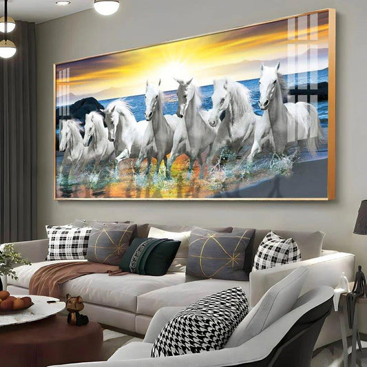 Chasing Dreams Premium Acrylic Floating Wall Painting - Decor Smart