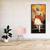 Chhatrapati Shivaji Maharaj Premium Canvas Wall Painting - Decor Smart