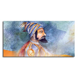 Chhatrapati Shivaji Maharaj Wall Painting - Decor Smart
