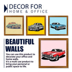 Classic Car Art Gallery Wall Frame Set of Four