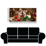Classic Lord Radha Krishna Premium Wall Painting - Decor Smart