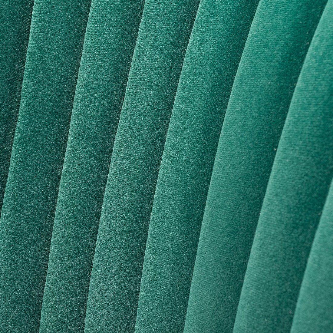Classic Style Curved Back Teal Velvet Lounge Chair - Decor Smart