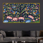 Colorful Crystal Glass Wall Art Painting for Elegant Spaces