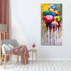 Wall Painting Rainy Art