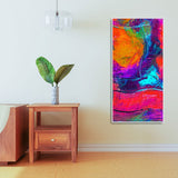 Colorful Vibrant Abstract Art Premium Canvas Wall Painting - Decor Smart