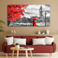Couple in London Premium Wall Painting