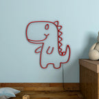 Cute Little Dinosaur Design Neon LED Light