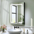 Daylight LED Mirror Cabinet with Touch Sensor and Minimalist Design