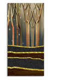 Dead Forest Landscape Modern Abstract Art Canvas Wall Painting - Decor Smart
