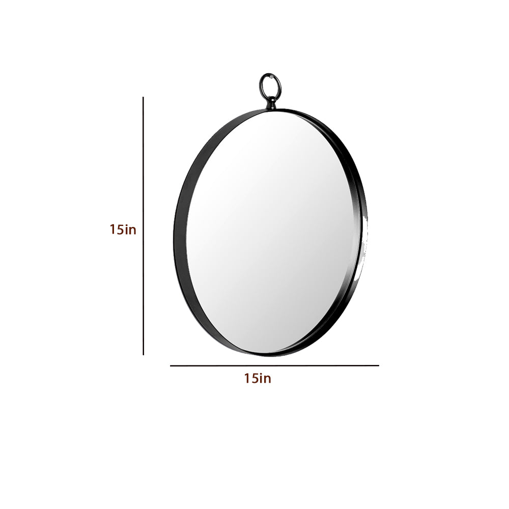  Framed Designer Metal Wall Mirror