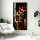 Decorative Butterfly Premium Acrylic Floating Vertical Wall Painting - Decor Smart
