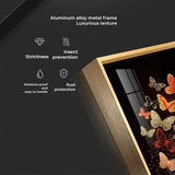 Decorative Butterfly Premium Acrylic Floating Vertical Wall Painting - Decor Smart