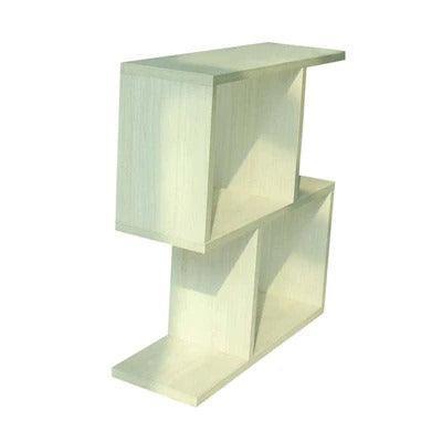 Decorative Shaped Designer Wooden Wall Mounted Shelf - Decor Smart