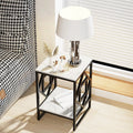 2-Tier Square Shape Modern Designer End Side Table