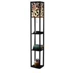 Modern Look Wooden Floor Lamp 