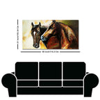 Premium Wall Painting of A Pair of Horses