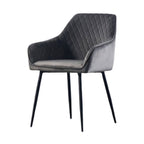Artistic Classic Grey Sofa Lounge Chair 