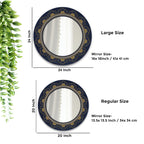  Designer Pattern Printed Wall Mirror