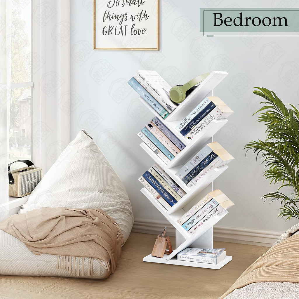 Contemporary Tree-Shaped Book Shelf Organizer