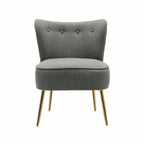 Deep Cushioning Classic Velvet Accent Chair