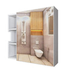 Wooden Bathroom Cabinet