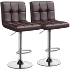  Leatherette Brown Bar Stool 