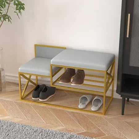 modern-bench-gray-velvet-with-shoe-organizer-rack