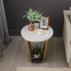 Premium Golden Tapered Coffee Table