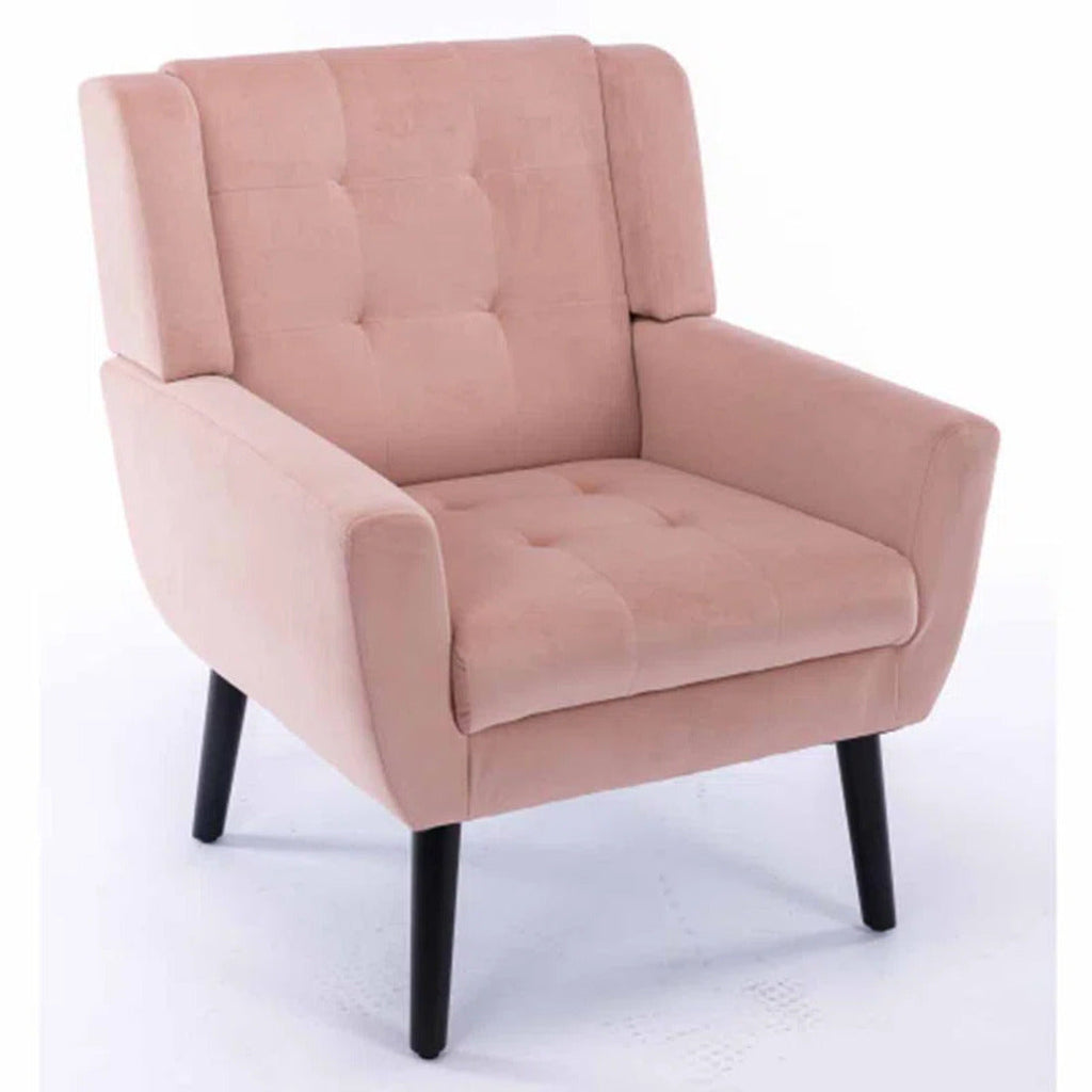 Relaxing Velvet Sofa Lounge Chair