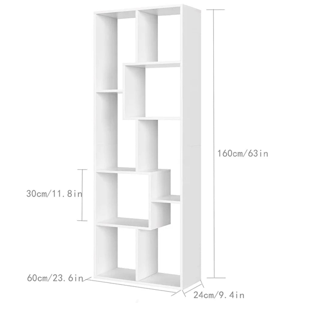 Scandinavian Style White Storage Shelf