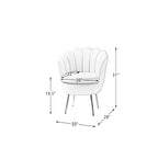 Grey Velvet Chair