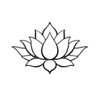 Beautiful Lotus Design Metal Art Wall Decor