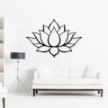 Beautiful Lotus Design Metal Art Wall Decor