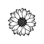Beautiful Sunflower Design Metal Art Wall Decor