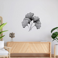 GInkgo BIloba Leaf Wall Metal Art Decor