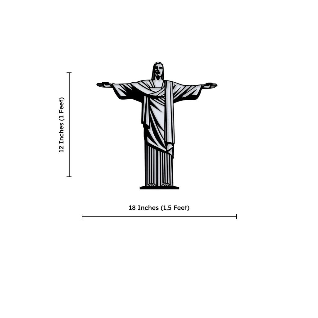 Jesus Christ the Redeemer Metal Art Wall Decor