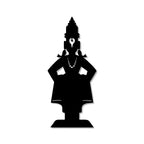 Lord Vitthal Maharashtrian Devotional Metal Art Wall Decor