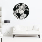 Terrestrial Modern Design Metal Artwork Wall Decor