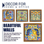 Detailed Madhubani Art Wall Frame Set of Four