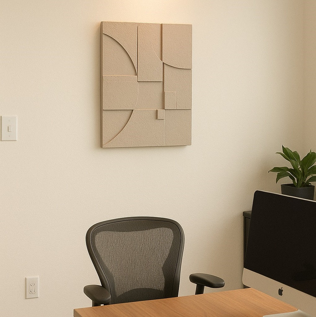 Dimensional Dialogue 3D Wall Art Home Decor