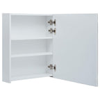 Dual LED Strip Design Bathroom Mirror Cabinet