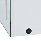 Dual LED Strip Design Bathroom Mirror Cabinet
