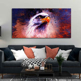 Eagle Abstract Art Canvas Wall Painting - Decor Smart