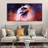 Eagle Abstract Art Canvas Wall Painting - Decor Smart