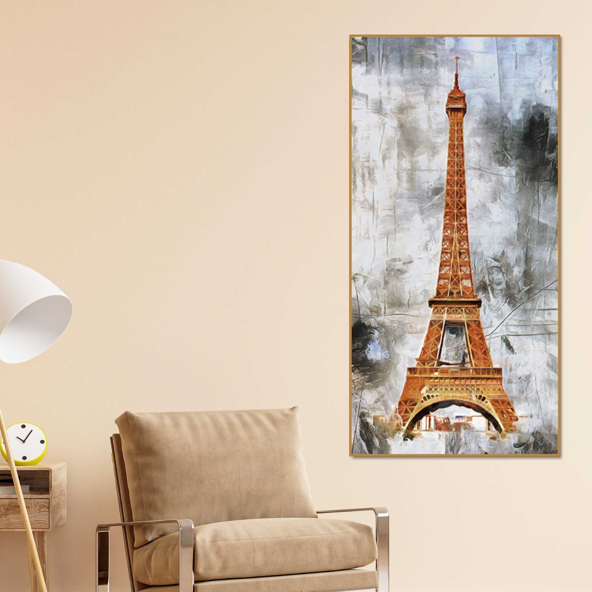 Eiffel Tower Canvas Wall Painting - Decor Smart
